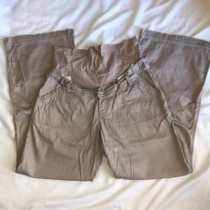 Three Seasons Maternity khaki pants